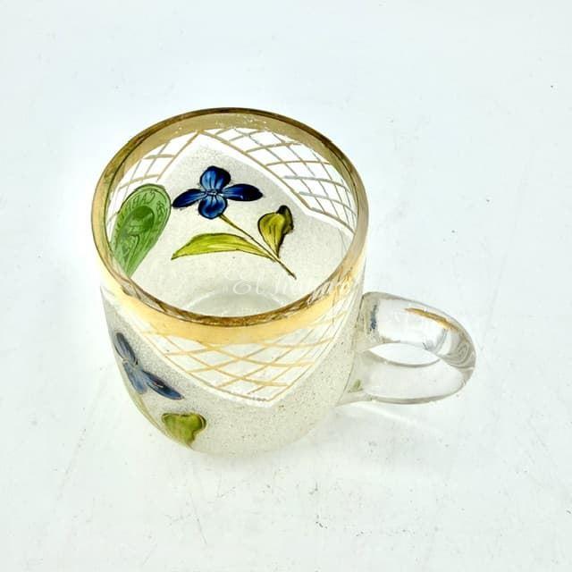 Taza de cristal del Balneario de Cabreiroá. - Imagen 3