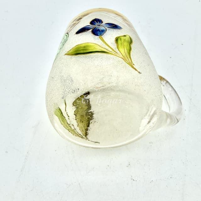 Taza de cristal del Balneario de Cabreiroá. - Imagen 4