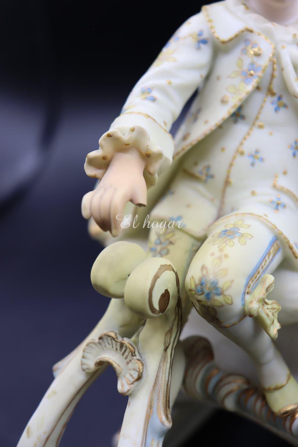 Trineo de porcelana de biscuit - Imagen 5